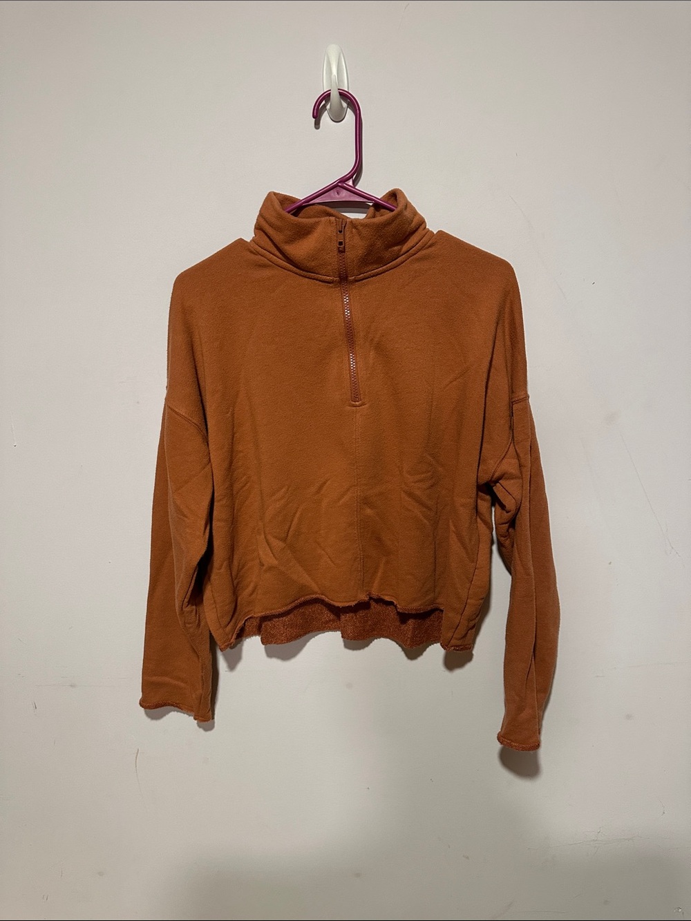aerie half zip pull over